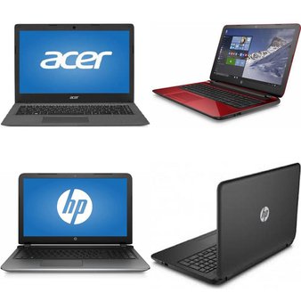 76 Pcs – Laptop Computers – Refurbished (GRADE C) – HP, ACER, DELL, Toshiba