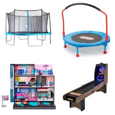 2 Pallets - 21 Pcs - Trampolines, Dolls, Game Room, Power Tools - Overstock - AirZone, L.O.L. Surprise!, Little Tikes, MD Sports