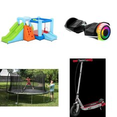 Pallet - 14 Pcs - Powered, Outdoor Sports, Cycling & Bicycles, Trampolines - Customer Returns - Razor, Bestway, Razor Power Core, Allen Sports