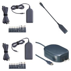 Pallet - 412 Pcs - Other, Power Adapters & Chargers, Keyboards & Mice, Over Ear Headphones - Customer Returns - Onn, onn., WARNER HOME VIDEO, Anker