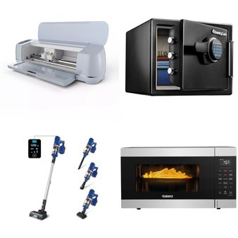 Pallet – 17 Pcs – Home Security & Safety, Microwaves – Damaged / Missing Parts / Tested NOT WORKING – SentrySafe, EverStart, Galanz, O’Neill