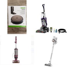 Pallet - 11 Pcs - Vacuums - Damaged / Missing Parts / Tested NOT WORKING - Tineco, Shark, Hoover, Bissell