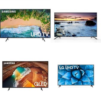 8 Pcs – LED/LCD TVs – Refurbished (GRADE A, GRADE B, No Stand) – Samsung, VIZIO, LG, SCEPTRE