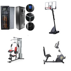 Pallet - 7 Pcs - Exercise & Fitness, Outdoor Sports - Customer Returns - Weider, ProForm, Spalding, CAP Barbell
