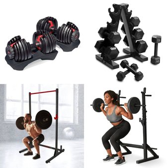 Pallet – 18 Pcs – Exercise & Fitness, Outdoor Sports – Customer Returns – CAP, Athletic Works, FitRx, Bowflex