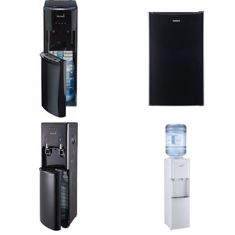 Pallet – 8 Pcs – Bar Refrigerators & Water Coolers, Freezers, Refrigerators – Customer Returns – Primo, Primo Water, HISENSE, Galanz