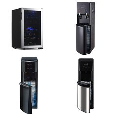 Pallet - 6 Pcs - Bar Refrigerators & Water Coolers, Refrigerators - Customer Returns - Primo, Primo Water, Igloo, NewAir