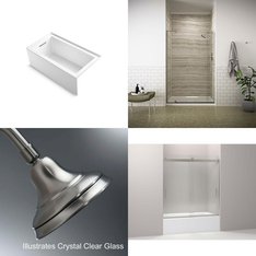 Pallet - 5 Pcs - Hardware, Bath, Kitchen & Bath Fixtures - Customer Returns - Kohler