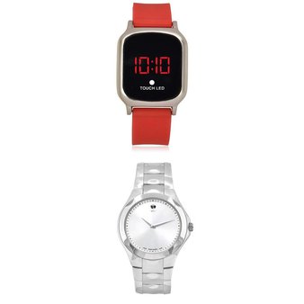10 Pcs – Watches – New, Like New – Retail Ready – Wonder Nation, Movado