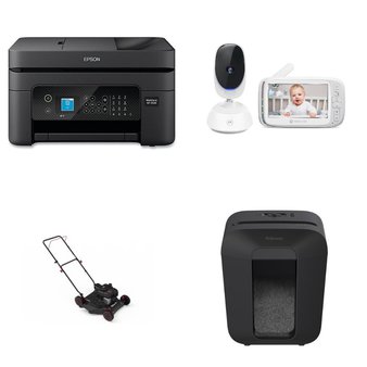 12 Pallets – 131 Pcs – All-In-One, Shredders, Outdoor Sports, Baby Monitors – Untested Customer Returns CL