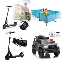 Pallet - 10 Pcs - Powered, Vehicles, Exercise & Fitness, Pools & Water Fun - Customer Returns - SEGMART, MotorGenic, EVERCROSS, Funcid