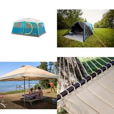 Pallet - 11 Pcs - Camping & Hiking - Customer Returns - Coleman, Coleman Company, Slumberjack, Coral Coast