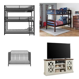 Pallet – 10 Pcs – Kids, TV Stands, Wall Mounts & Entertainment Centers, Bedroom, Baby – Overstock – Better Homes & Gardens, Mainstays