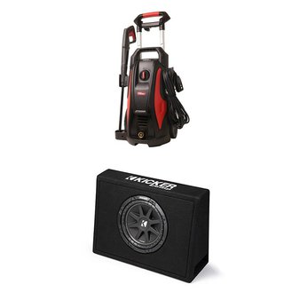 Pallet – 7 Pcs – Pressure Washers, Speakers, Unsorted, Automotive Parts – Customer Returns – Hyper Tough, Kicker, Spooky Tees, Aries