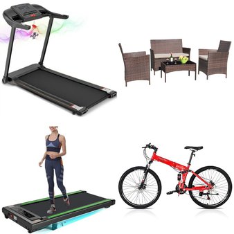 Pallet – 10 Pcs – Exercise & Fitness, Cycling & Bicycles, Patio, Grills & Outdoor Cooking – Customer Returns – MaxKare, ADNOOM, SEGMART, Camping Survivals