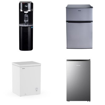 Pallet – 8 Pcs – Bar Refrigerators & Water Coolers, Freezers – Customer Returns – HISENSE, Galanz, Great Value, Primo International