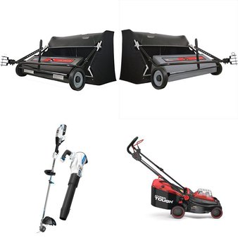 Pallet – 14 Pcs – Mowers, Power Tools, Hedge Clippers & Chainsaws, Camping & Hiking – Customer Returns – Hyper Tough, Black Max, Ohio Steel, Ozark Trail