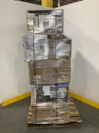 1 Pallets – 10 Pcs – Air Conditioners – Untested Customer Returns – Major Retailer