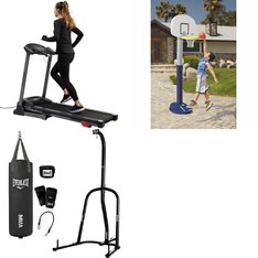 Pallet - 4 Pcs - Exercise & Fitness, Outdoor Sports - Customer Returns - Sunny Health & Fitness, Everlast, Little Tikes