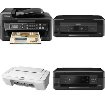 Pallet – 26 Pcs – Computer Printers – Customer Returns – EPSON, HP, Canon