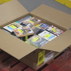 1 Parcel Box - 58 Pcs - DVD Discs, Music CDs/Vinyl/Tapes - NEW/SEALED Products - Walmart