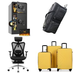 Pallet - 9 Pcs - Unsorted, Luggage, Office, Safes - Customer Returns - Gothamite, SIHOO, Sunbee, Telam