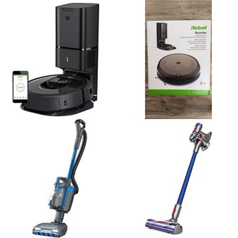 Pallet – 42 Pcs – Vacuums – Damaged / Missing Parts / Tested NOT WORKING – Tineco, iRobot, Shark, Hoover