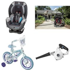 2 Pallets - 24 Pcs - Car Seats, Cycling & Bicycles, Pressure Washers, Health & Safety - Overstock - Evenflo, Black Max, Disney Frozen, GRACO