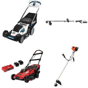 Pallet – 19 Pcs – Trimmers & Edgers, Hedge Clippers & Chainsaws, Mowers – Customer Returns – Hyper Tough, Hart, BLACK & DECKER, Worx