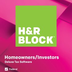 47 Pcs - H&R Block Tax Software Deluxe 2019 (PC) - New, Used, Open Box Like New - Retail Ready