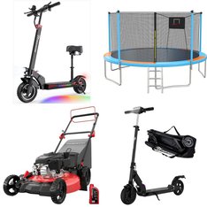 Pallet – 9 Pcs – Powered, Trampolines, Grills & Outdoor Cooking, Fans – Customer Returns – SEGMART, EVERCROSS, Lasko, Vecukty