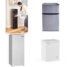 Pallet - 6 Pcs - Bar Refrigerators & Water Coolers, Freezers - Customer Returns - Primo, Thomson, HISENSE, Galanz
