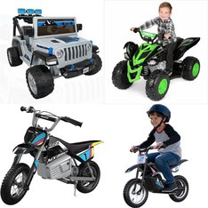 Pallet - 5 Pcs - Vehicles - Customer Returns - Razor, STABLE BUDDIES, YAMAHA, Fisher-Price