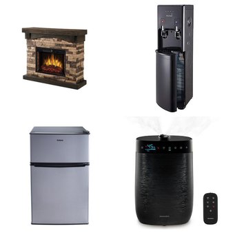 Pallet – 5 Pcs – Bar Refrigerators & Water Coolers, Fireplaces, Humidifiers / De-Humidifiers – Customer Returns – Primo, Muskoka, Galanz, HoMedics