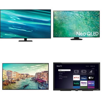 Flash Sale! 6 Pcs – LED/LCD TVs (48″ – 85″) – Refurbished (GRADE A, GRADE B) – Samsung, Element Electronics, VIZIO
