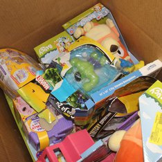 1 Parcel Box - 16 Pcs - Action Figures, Stuffed Animals - OPEN BOX UNTESTED RETURNS - Walmart