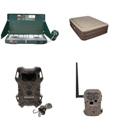Pallet - 127 Pcs - Hunting, Camping & Hiking, Outdoor Sports, Boats & Water Sports - Customer Returns - Coleman, Wildgame Innovations, Slumberjack, Armor All