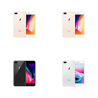 6 Pcs – Apple iPhone 8 Plus (Unlocked) – Brand New – Models: MQ8D2LL/A, MQ8J2LL/A, MQ8F2LL/A, MQ8E2LL/A