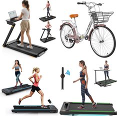 Pallet – 7 Pcs – Exercise & Fitness, Unsorted, Cycling & Bicycles, Kitchen & Dining – Customer Returns – Fixtech, GEARSTONE, Ktaxon, Tikmboex