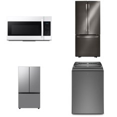 4 Pcs – Refrigerators – Like New, Open Box Like New – WHIRLPOOL, Samsung, LG, Whirlpool Corporation