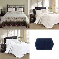 3 Pallets - 771 Pcs - Curtains & Window Coverings, Decor, Sheets, Pillowcases & Bed Skirts, Bath - Like New or New Customer Returns - JC Penney