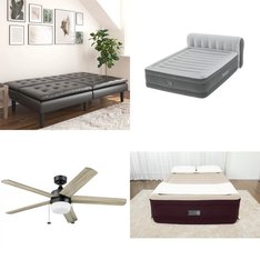 CLEARANCE! Pallet - 32 Pcs - TV Stands, Wall Mounts & Entertainment Centers, Blankets, Throws & Quilts, Mattresses, Comforters & Duvets - Overstock - onn., Your Zone