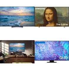 3 Pallets - 28 Pcs - LED/LCD TVs - Refurbished (GRADE A, GRADE B) - Samsung, TCL, VIZIO, HISENSE