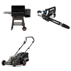 Pallet - 3 Pcs - Grills & Outdoor Cooking, Hedge Clippers & Chainsaws, Mowers - Customer Returns - Mm, Hart, Hyper Tough