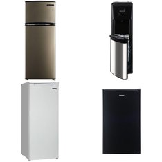Pallet - 6 Pcs - Refrigerators, Bar Refrigerators & Water Coolers, Freezers - Customer Returns - Galanz, Thomson, Primo