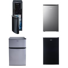Pallet - 8 Pcs - Bar Refrigerators & Water Coolers, Refrigerators - Customer Returns - Galanz, Primo Water, HISENSE