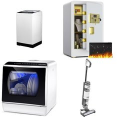 Pallet - 12 Pcs - Toasters & Ovens, Dishwashers, Bedroom, Kitchen & Dining - Customer Returns - TaoTronics, AIRMSEN, BLACK+DECKER, CucinaPro