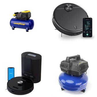 Pallet – 24 Pcs – Power Tools, Vacuums, Cleaning Supplies, Generators – Customer Returns – Goodyear, Hart, Wyze, iHOME