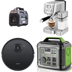 Pallet - 26 Pcs - Vacuums, Unsorted, Deep Fryers, Generators - Customer Returns - Casabrews, Costway, Aeitto, TaoTronics