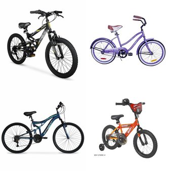 Pallet – 8 Pcs – Cycling & Bicycles – Customer Returns – Hyper Bicycles, Movelo, Columbia, Hot Wheels